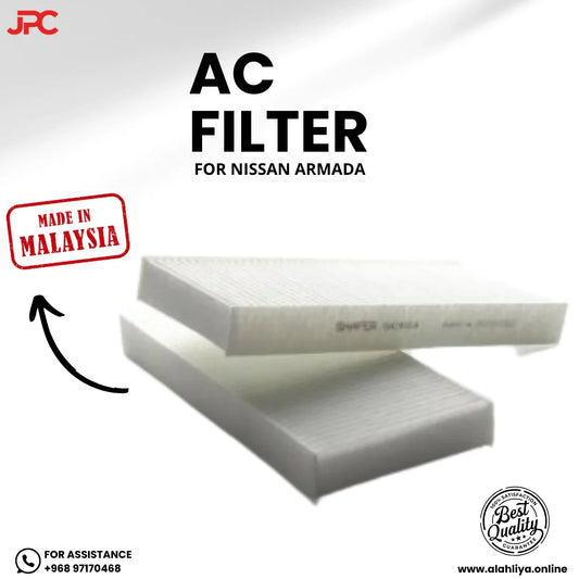 JPC High Quality Cabin Filter for Nissan Armada 272987S600