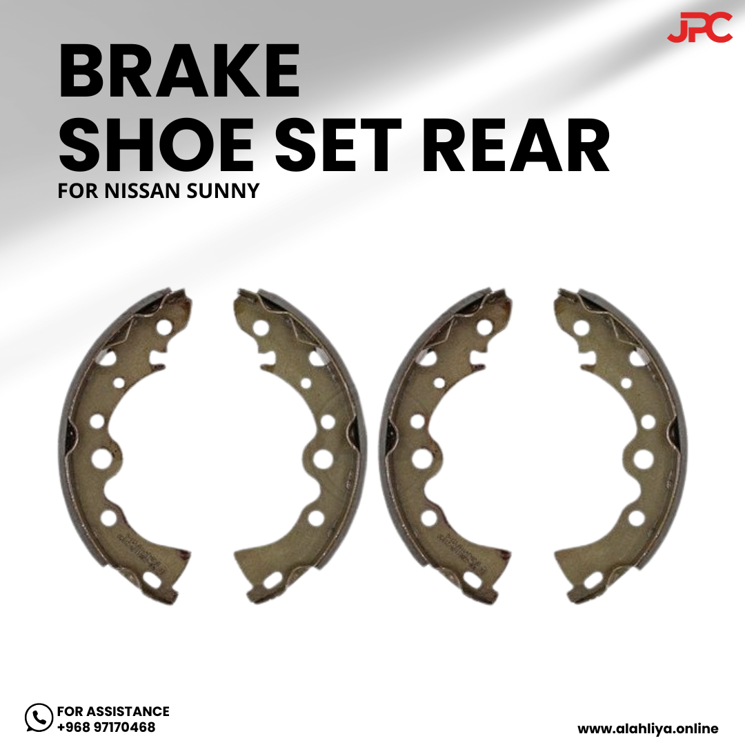 Nissan Sunny N16 Rear Brake Shoe | High Quality Aftermarket