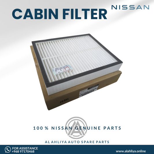 Genuine Nissan Patrol A/C Cabin Filter for Clean Air